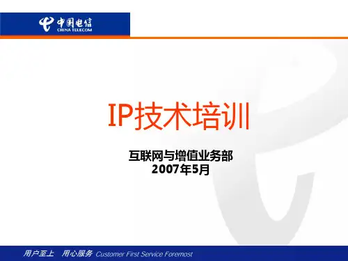江苏电信IP网络概况