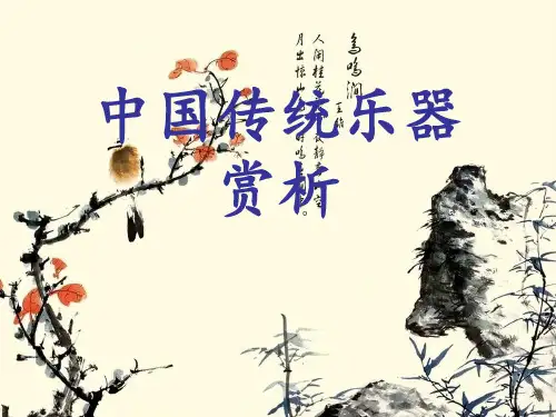 中国传统乐器赏析
