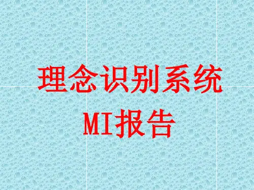 理念识别系统MI培训课件
