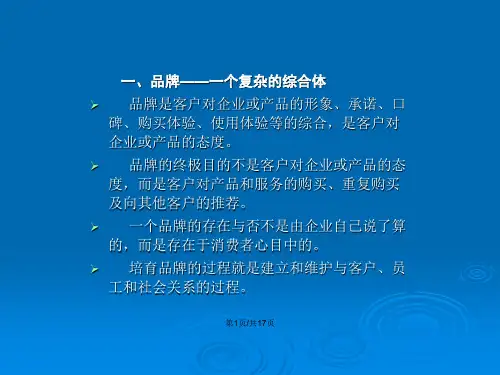 如何提升你的品牌力