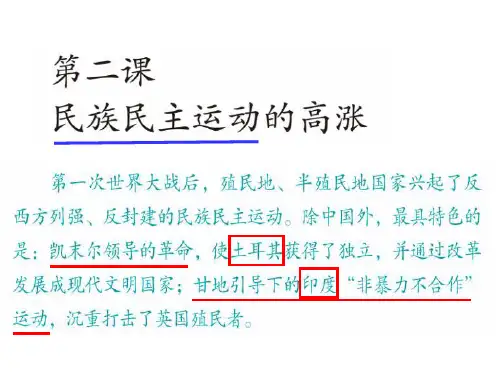 土耳其凯末尔革命 优质课件