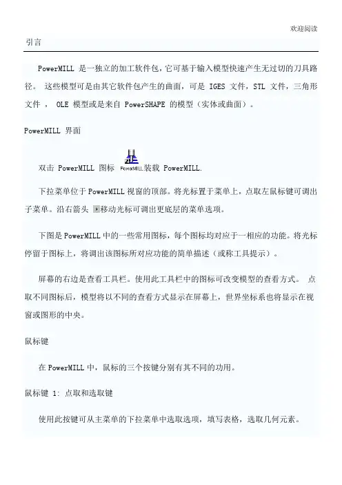 Powermill中文教程全集