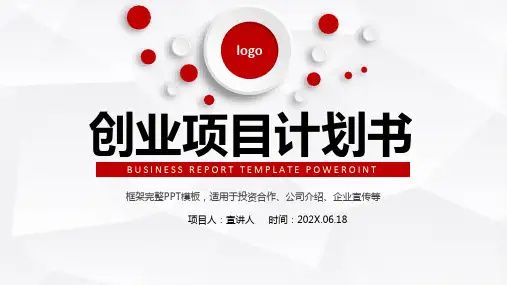 bp商业计划书 ppt
