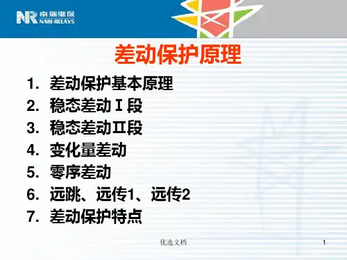 《精品》差动保护技术原理.ppt