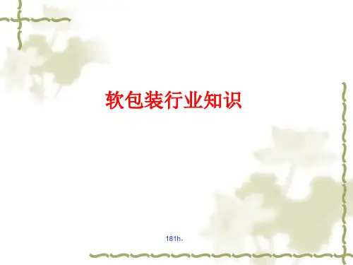 软包装行业知识.ppt