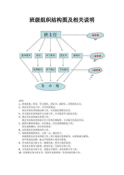班级组织结构