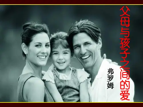 父母与孩子之间的爱(公开课获奖课件)
