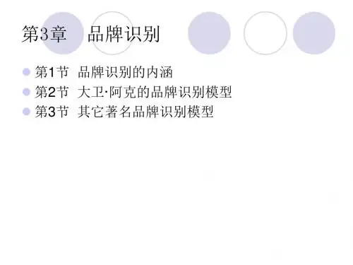 品牌管理第3章  品牌识别
