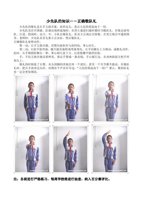 中国少年先锋队相关知识