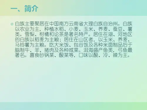 白族饮食文化