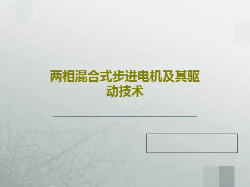 两相混合式步进电机及其驱动技术共57页文档