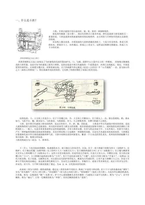 斗拱整理