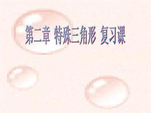 浙教版八上第二章特殊三角形复习课