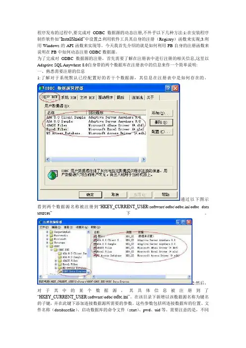 配置ODBC
