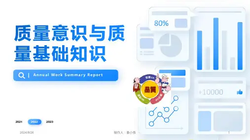 质量意识与质量基础知识培训资料PPT课件