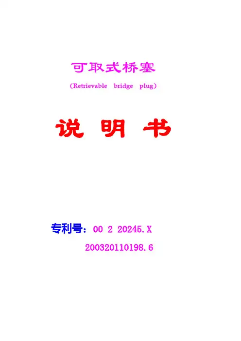 桥塞