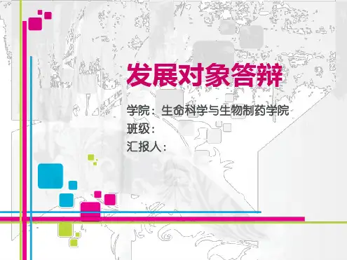 党员发展对象答辩PPT