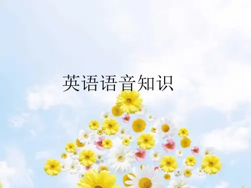 最适用的英语语音知识教学大全课件