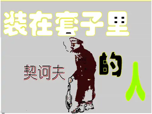 《装在套子里的人》pptx课件(32页)