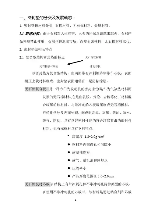 气缸垫参考资料