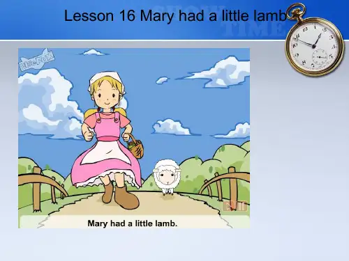 新概念3Lesson 16