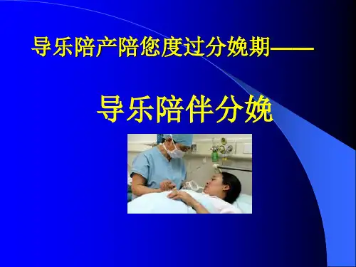 导乐陪伴分娩