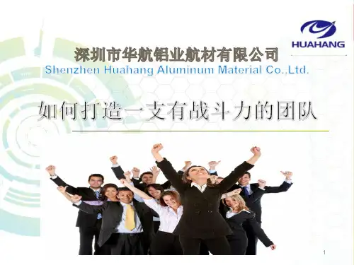 如何打造一支有战斗力的团队PPT幻灯片