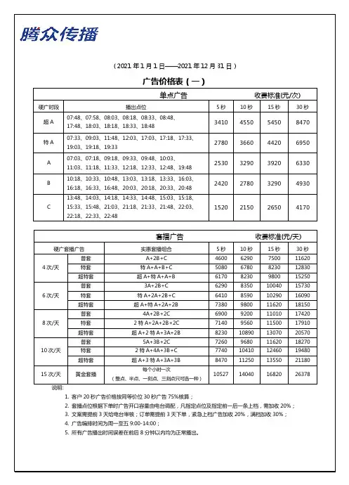2021年西安电台广告价格,西安交通旅游广播FM104.3广告投放