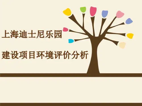 上海迪斯尼乐园环境可行性分析