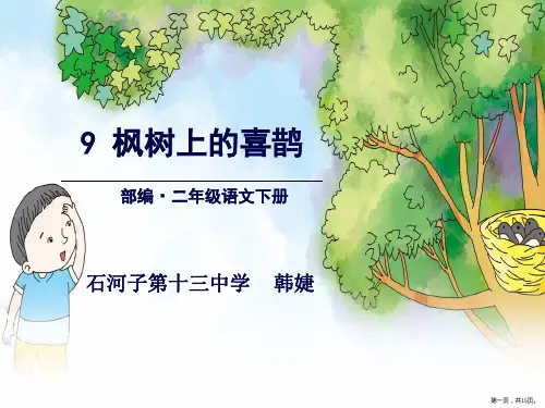 二年级语文下册课件枫树上的喜鹊部编版