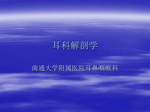 耳科解剖学