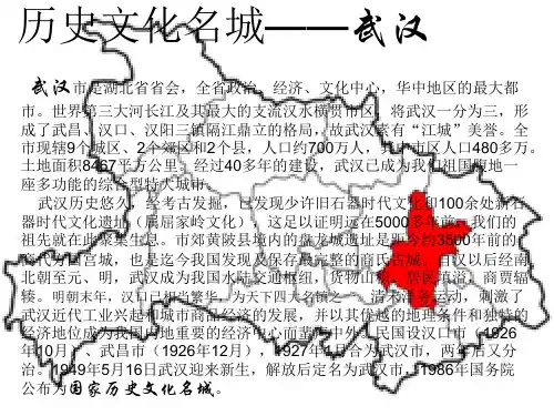 历史文化名城 武汉