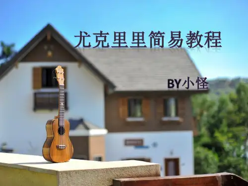 尤克里里简易教程ppt课件