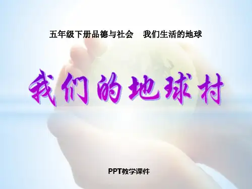 我们的地球村 (2)PPT课件