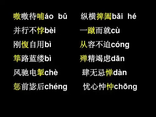 高考语文字音字形复习
