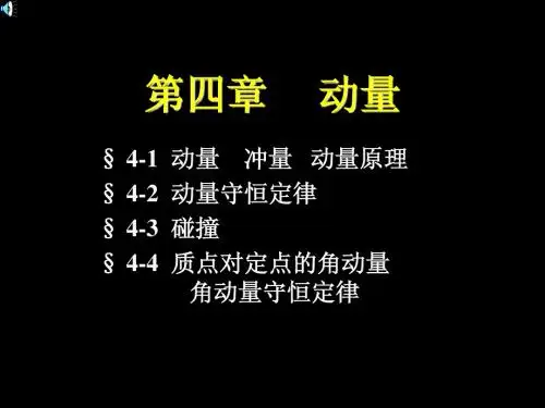 大学物理_04动量(最新)