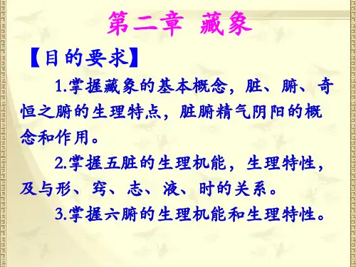 中医基础理论：04-藏象学说-概说心肺