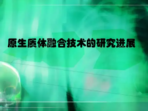 原生质体融合技术的研究进展