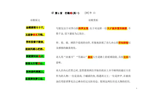 (名师整理)最新部编人教版语文九年级上册《课内古诗词赏析及提升训练》(含答案)