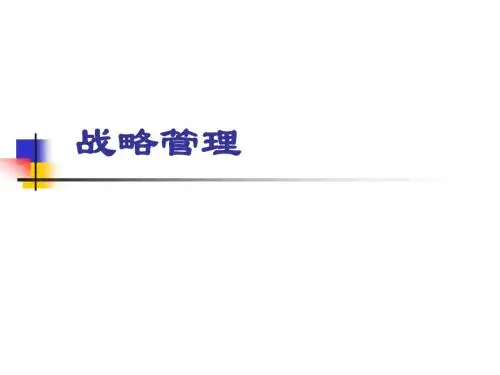 战略管理(PPT_182页)
