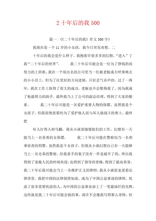 2十年后的我500