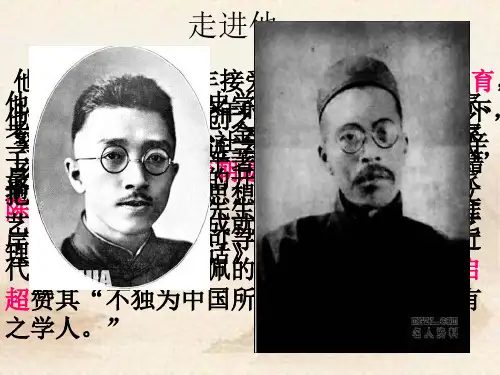 人教版高中语文选修“中国文化经典研读”第十单元⑩《人间词话》十则 优秀课件(28张)(共28张PPT)