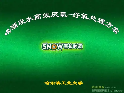 啤酒企业污水处理工艺