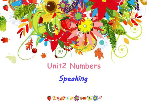 广州牛津版8年级英语上册unit2 speaking