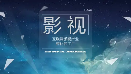 网大网剧影视制片公司商业计划书