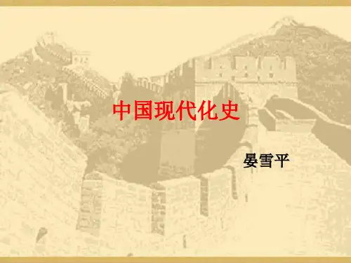 中国现代化史
