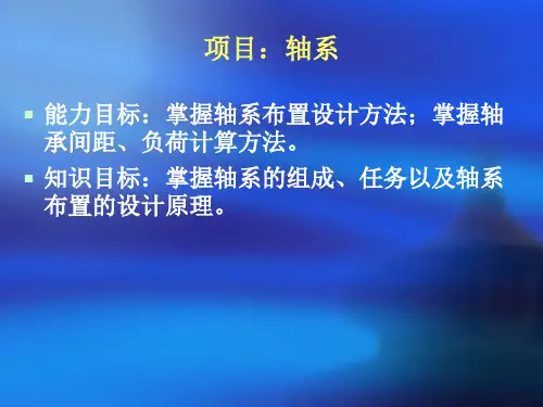 船舶轴系与轴系布置设计-PPT文档资料