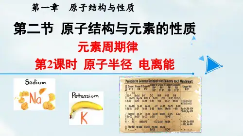 元素周期律课件高二化学人教版选择性必修2