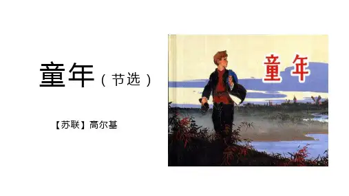名著导读童年高尔基完美版ppt课件