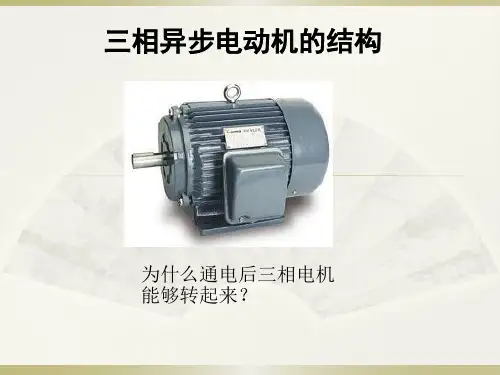 4、三相异步电动机的基本结构